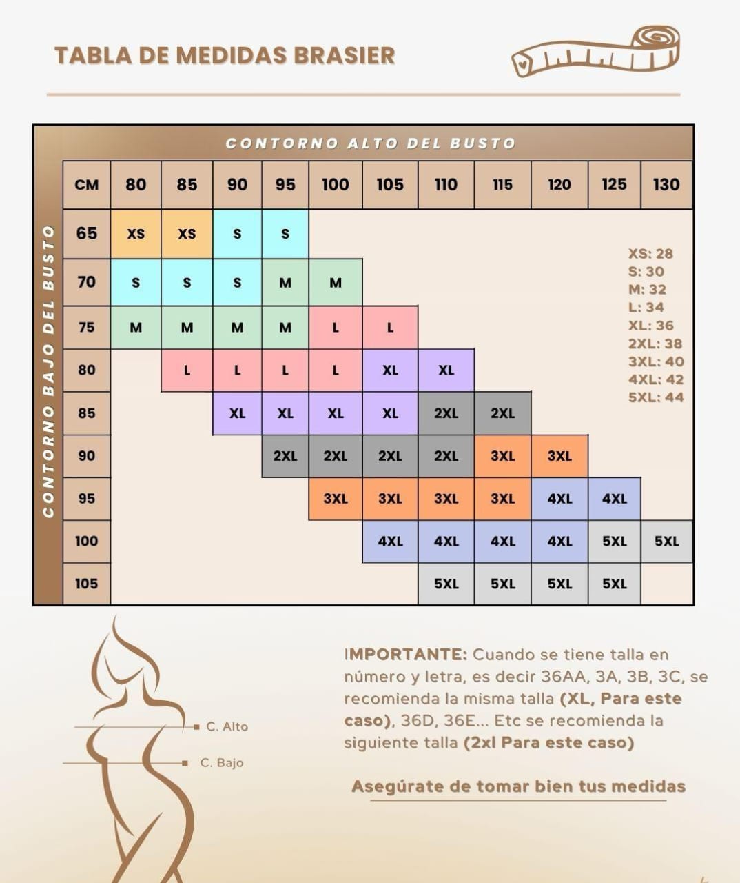 Brasier con realce 2607